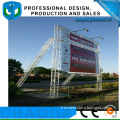 outdoor aluminum stand up advertising display stands